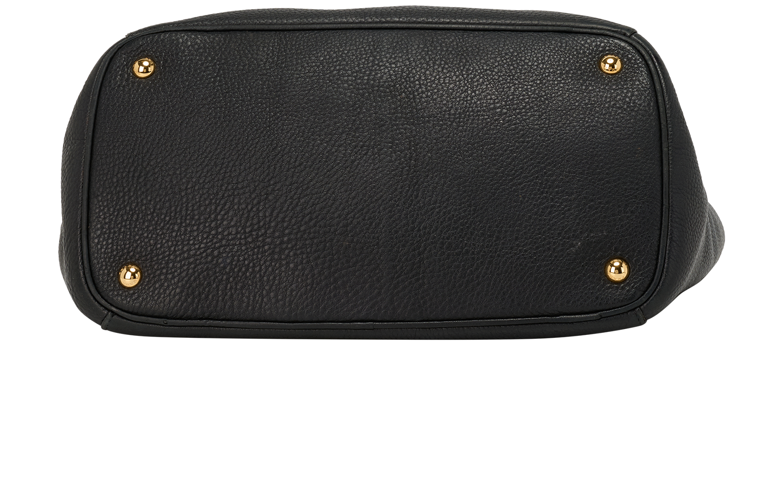 Logo Tote, &pound;895, Handbags, Black, Leather, Top view